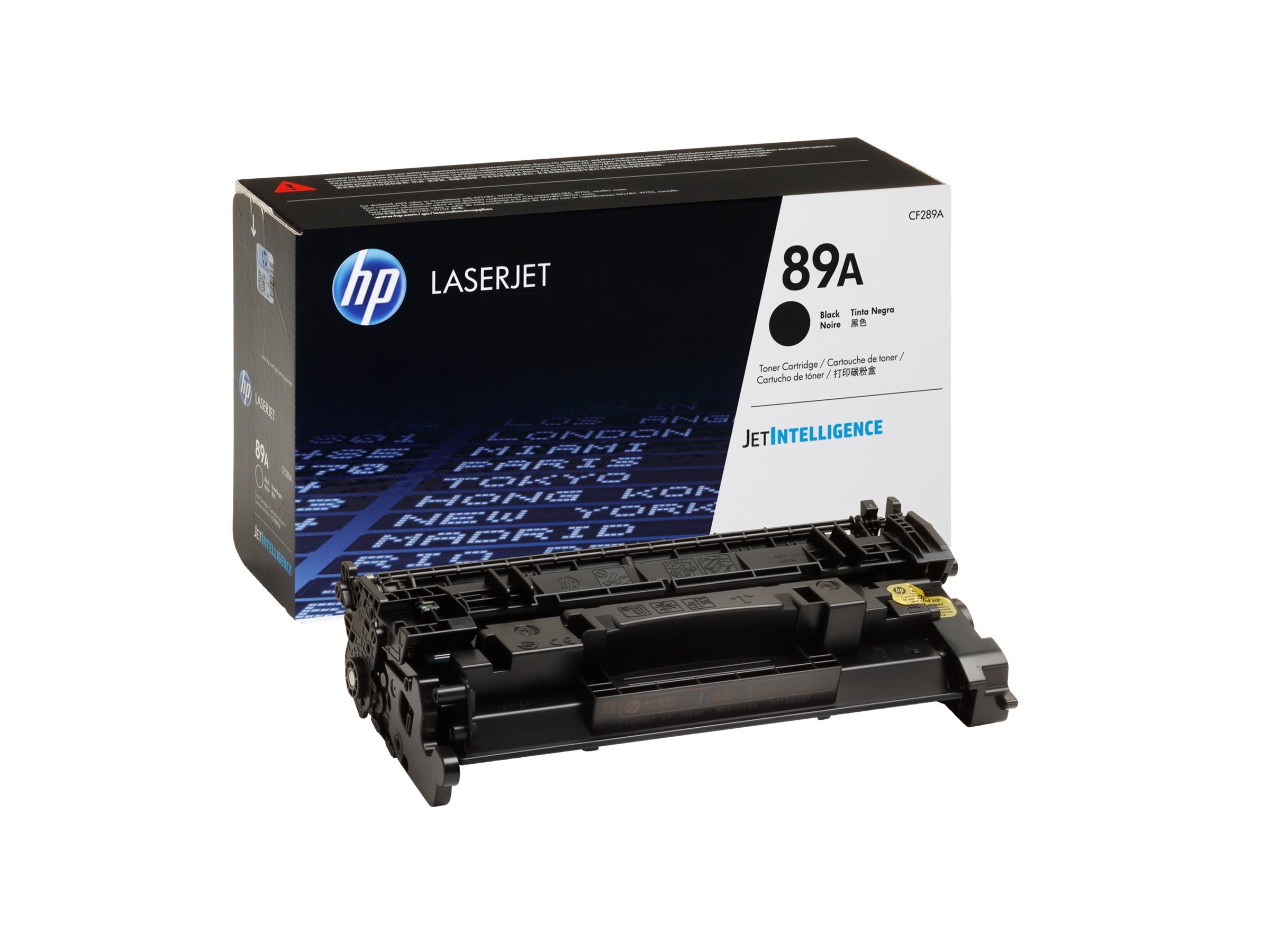 HP 89A Black LaserJet Toner Cartridge Seitenansicht