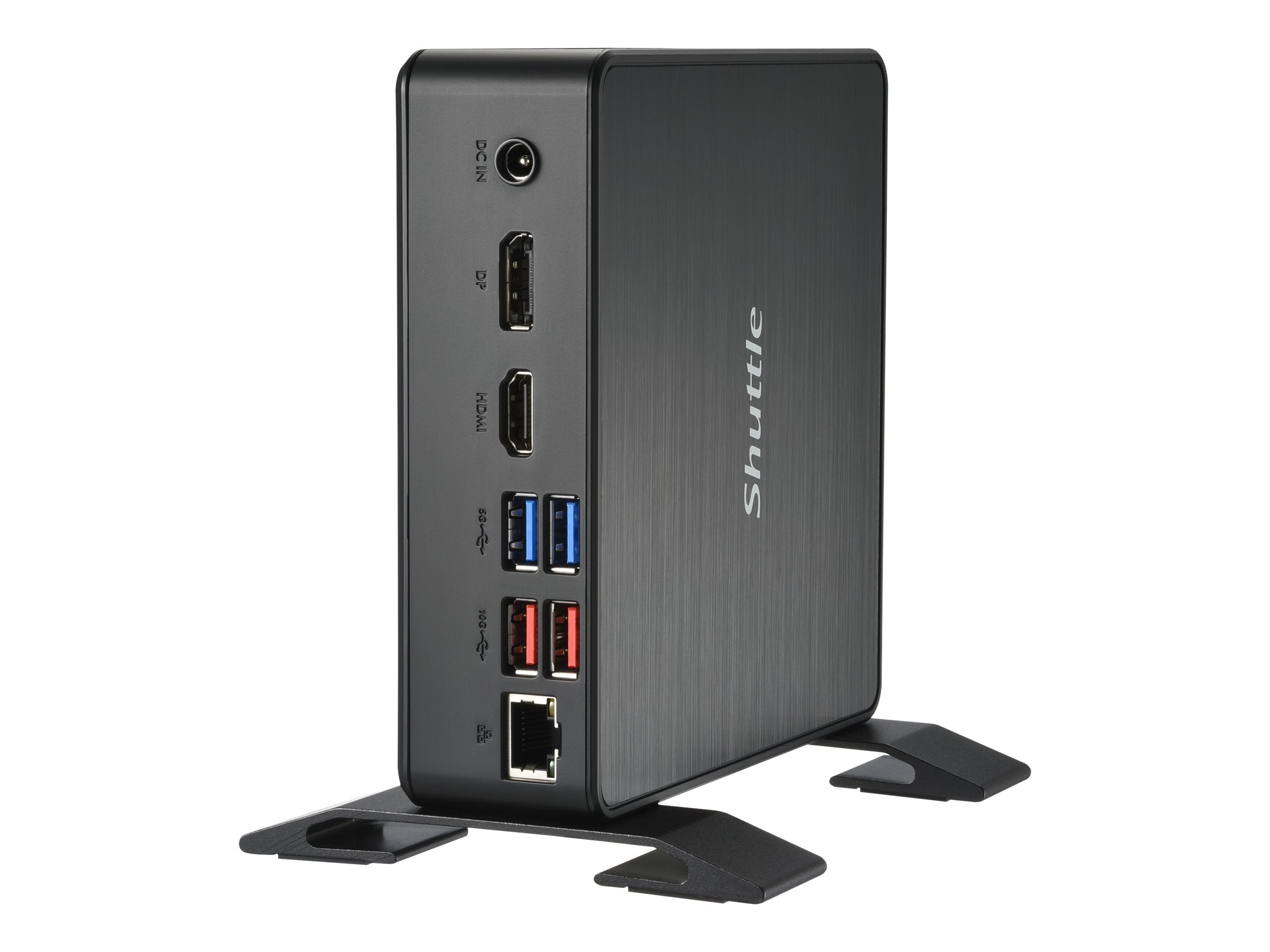 SHUTTLE Barebone XPC nano NC40U Rückansicht
