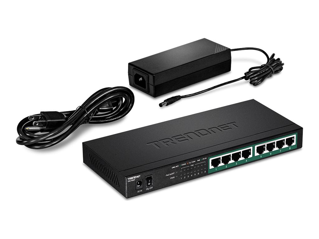 TRENDNET TPE-TG84 8-Port PoE Switch Detailansicht
