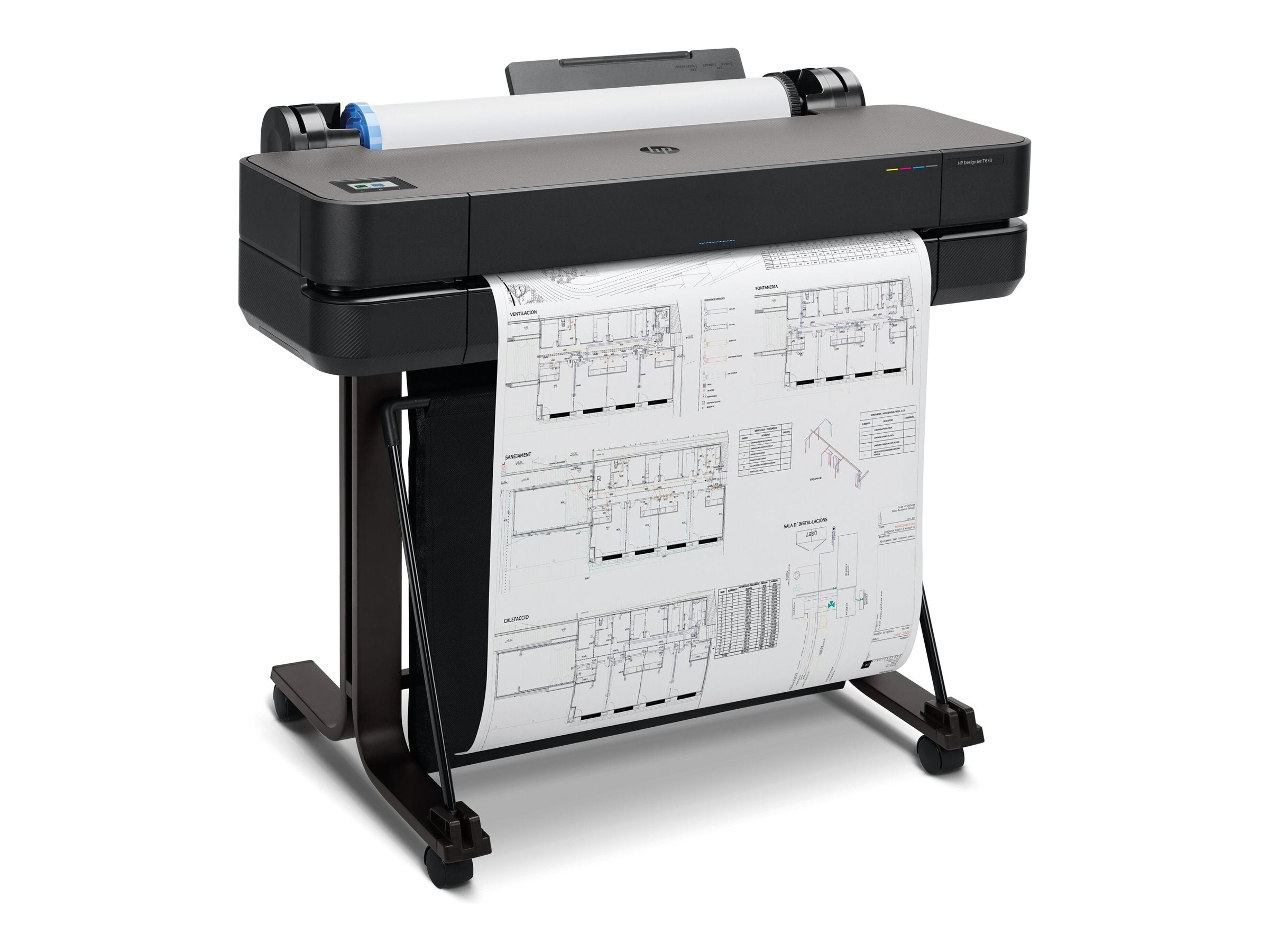 HP DesignJet T630 Anschlussmöglichkeiten
