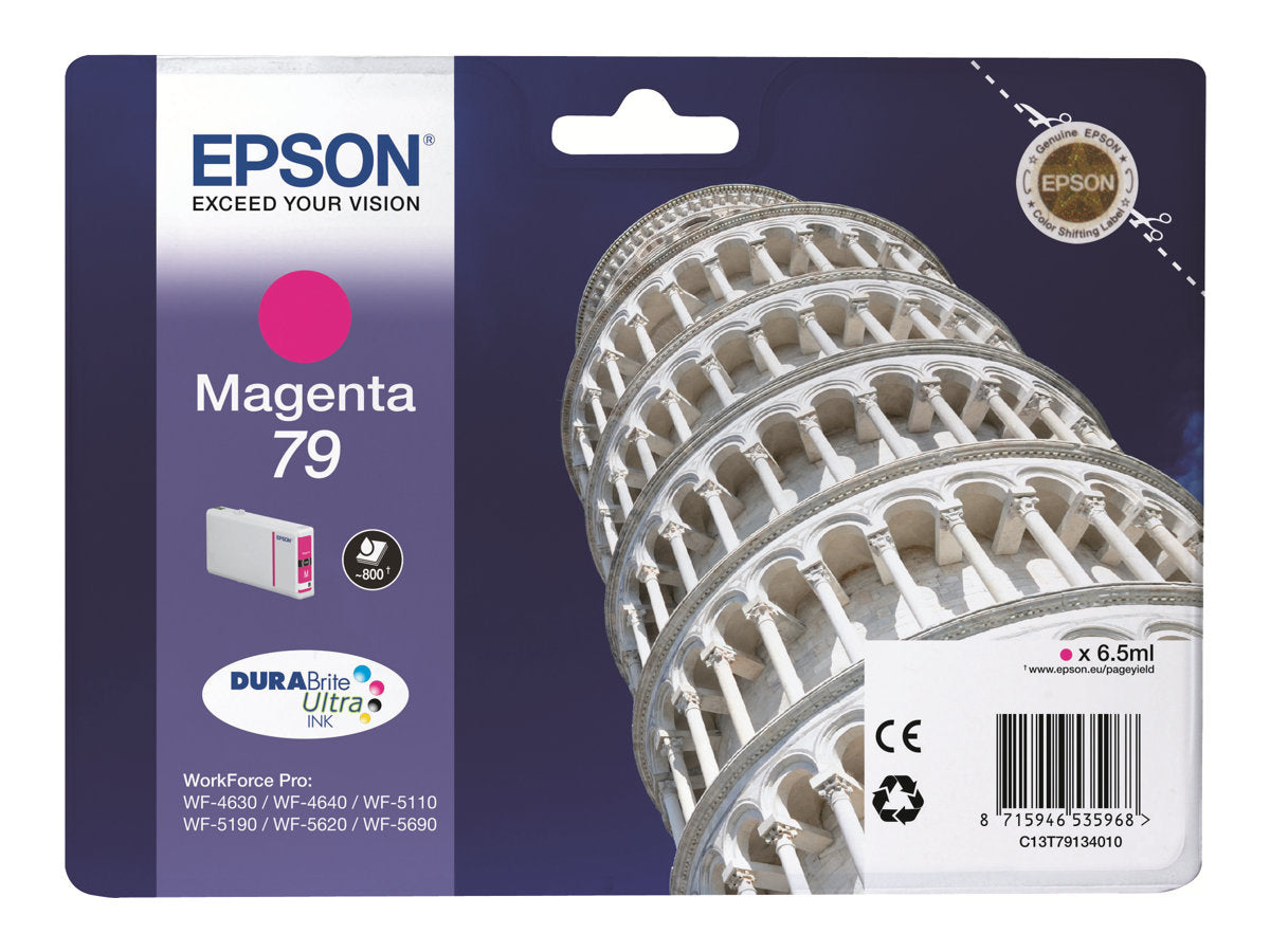 EPSON 1LB 79 Tintenpatrone Magenta Vorderansicht