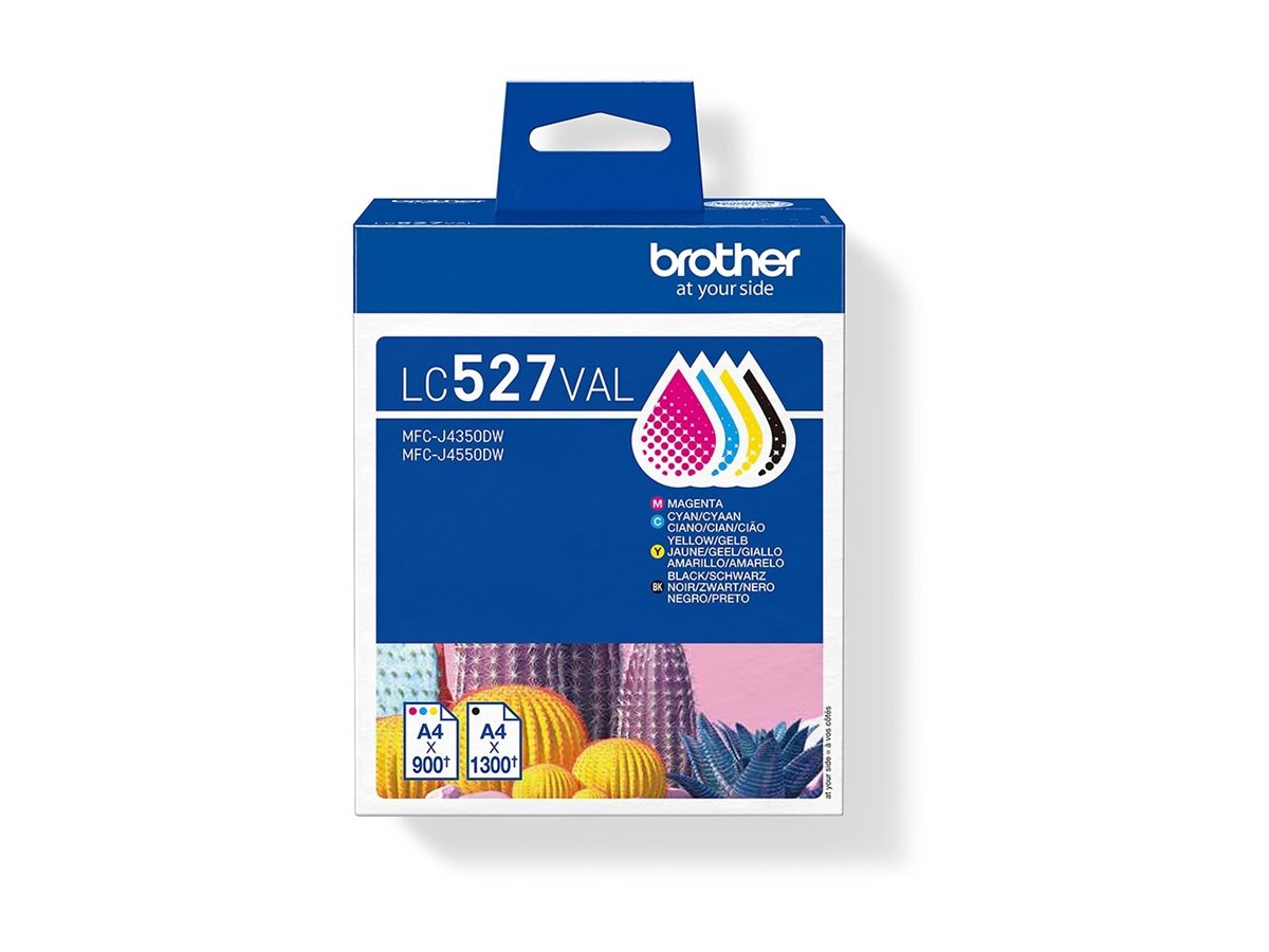 BROTHER LC527VAL Value Pack Tintenpatrone Vorderansicht