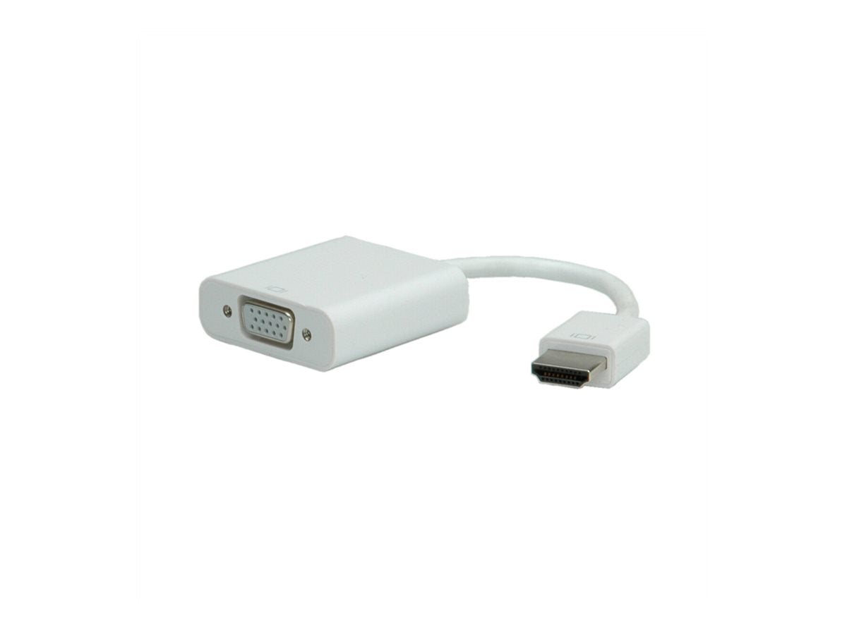 ROLINE HDMI-VGA Adapterkabel HDMI ST / VGA BU 0,15m Verpackung
