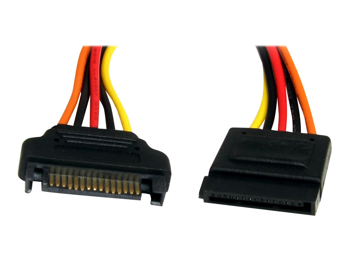 STARTECH.COM 12in 15 pin SATA Power Extension Cable Vorderansicht
