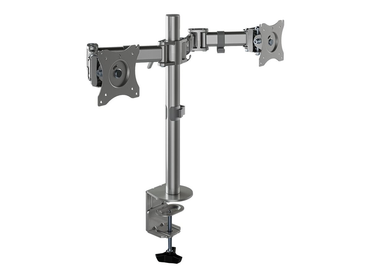 NEOMOUNTS NeoMounts Flat Screen Desk Mount 2 screens Silver - Detailansicht