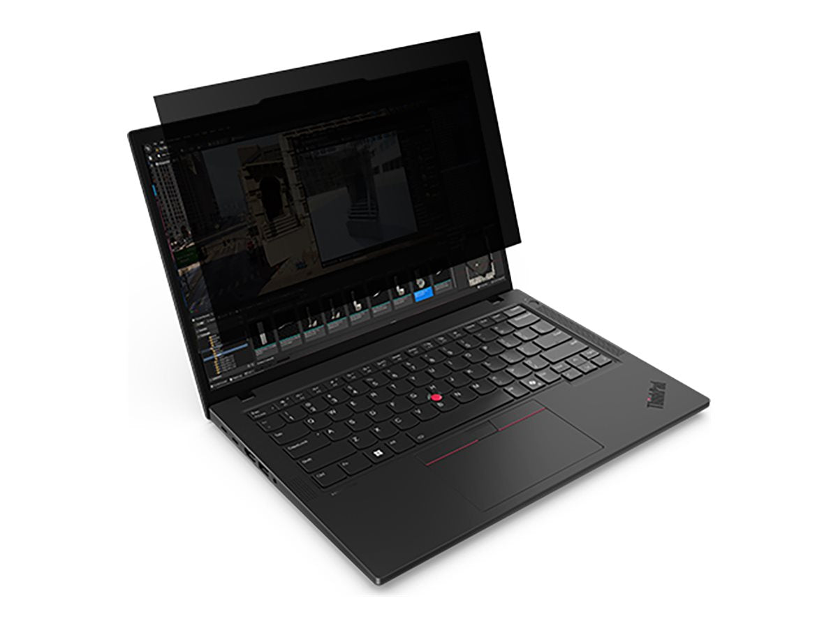 LENOVO Privacy Filter for ThinkPad P14S Intel G5 - Anbringung am Notebook