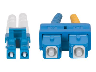 INTELLINET LWL Kabel LC/SC OS2 5m gelb Anschlussansicht