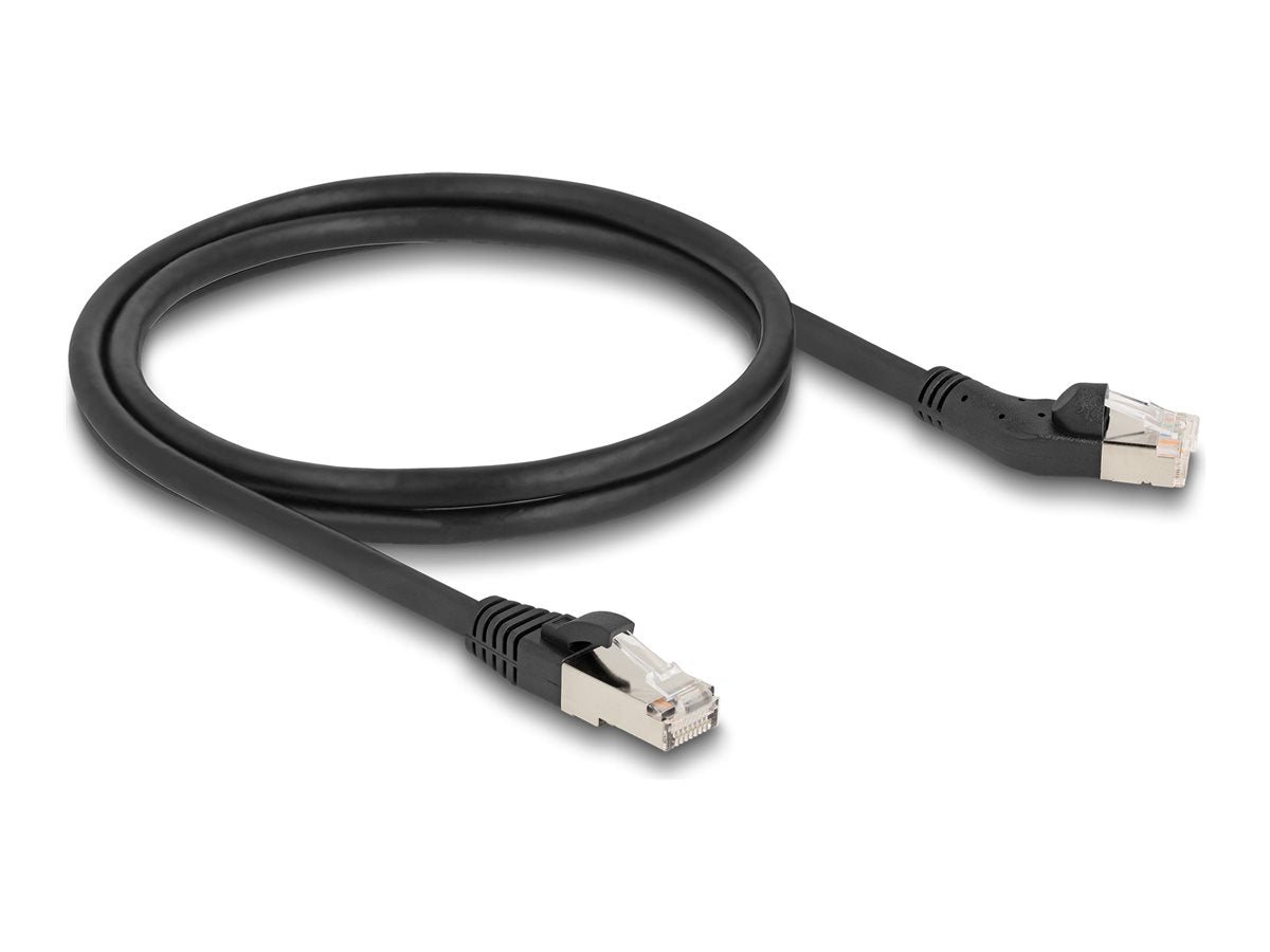 DELOCK RJ45 Netzwerkkabel Cat.6A S/FTP Vorderansicht