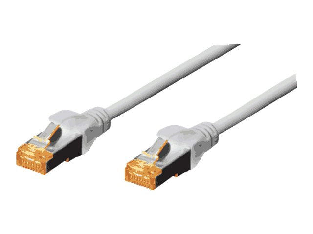 DIGITUS CAT 6 S-FTP Patchkabel Cu LSZH AWG 27/7 Länge 2 m Farbe Rot - Vorderansicht