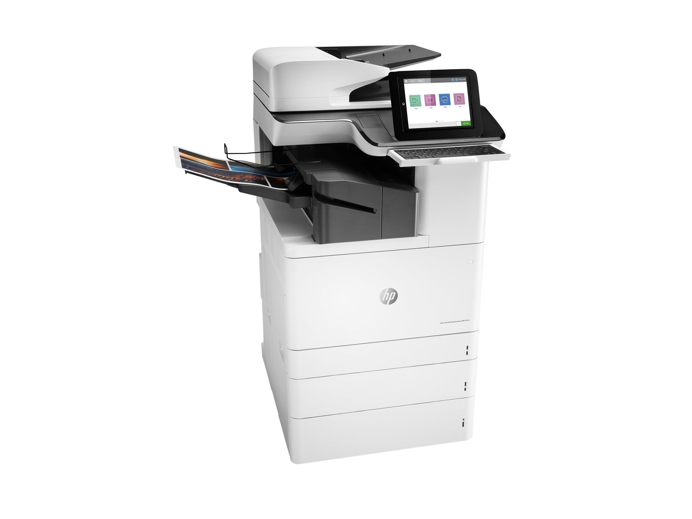 HP LaserJet Enterprise Flow MFP M776zs Multifunktionsdrucker Detailansicht