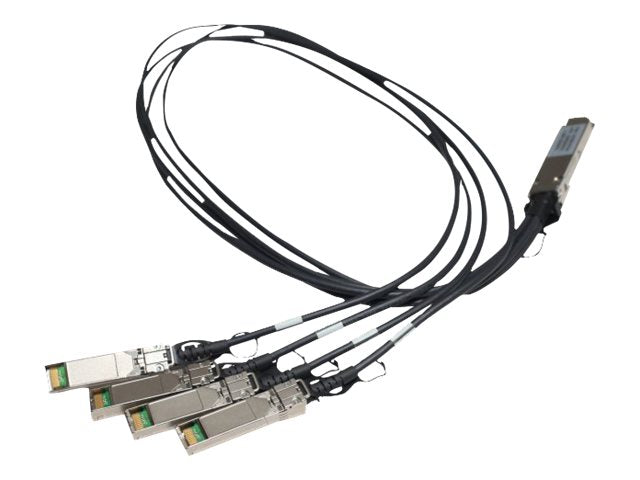 HPE X242 QSFP 4x10G SFP+ 1m DAC Cable Verpackung