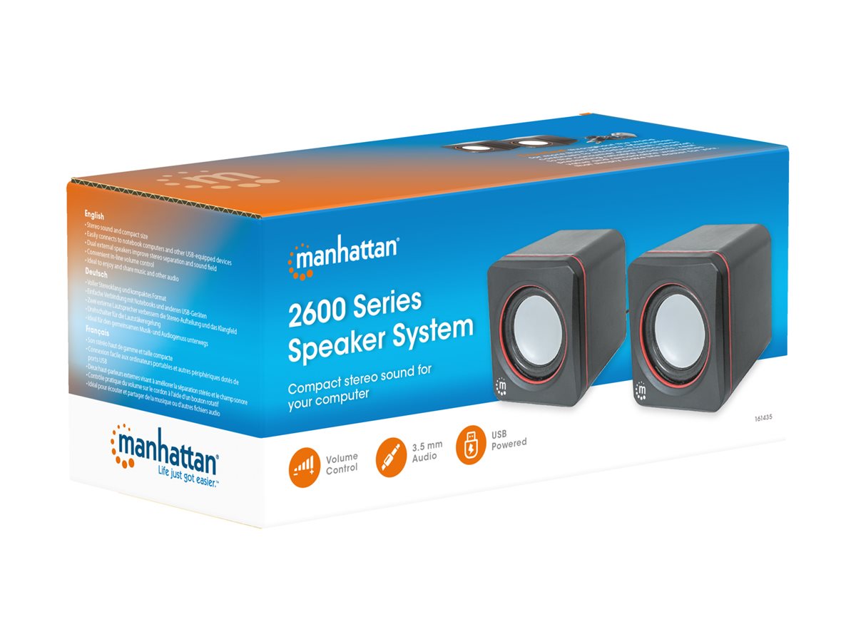 MANHATTAN Lautsprecher 2600 Series Seitenansicht