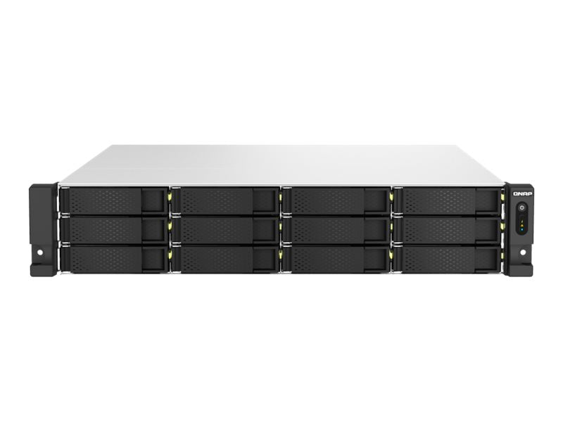 QNAP TS-h1887XU-RP-E2334-16G NAS-Server Vorderansicht
