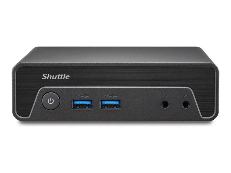 SHUTTLE XPC nano NE1010BA Mini-PC Vorderansicht
