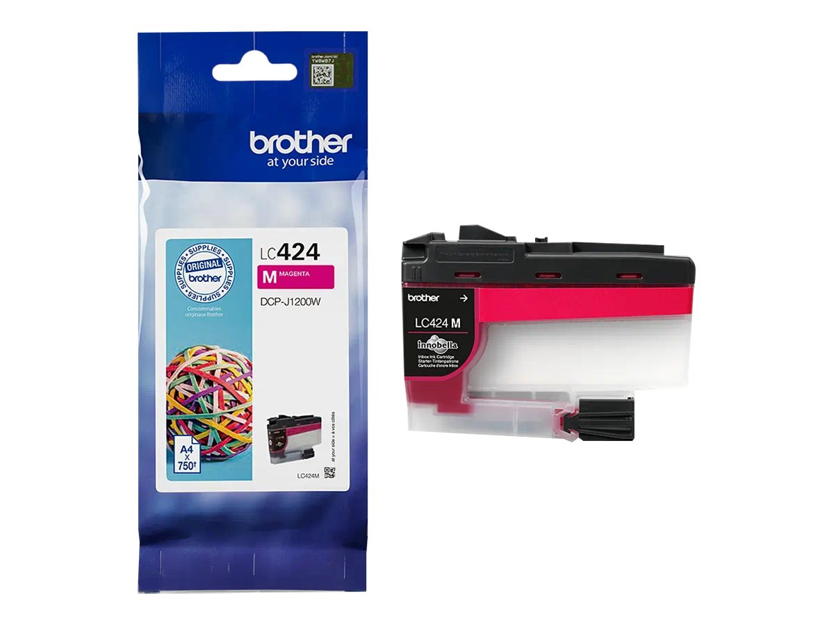 BROTHER LC424M Tintenpatrone Vorderansicht