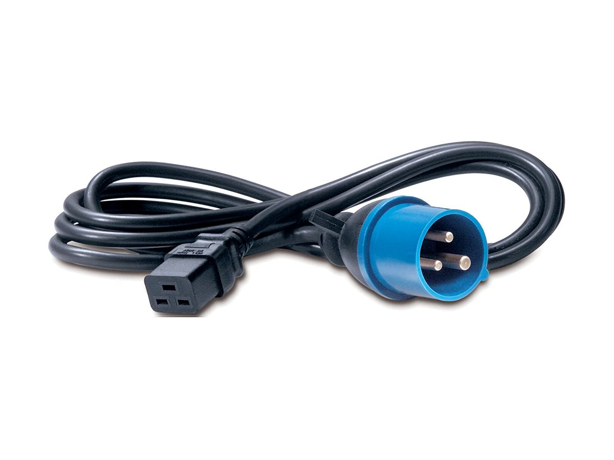 APC Stromkabel IEC320/C19 IEC309 244cm Vorderansicht
