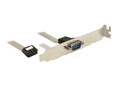 DELOCK Slotblech - Seriell 1xPort Verpackung