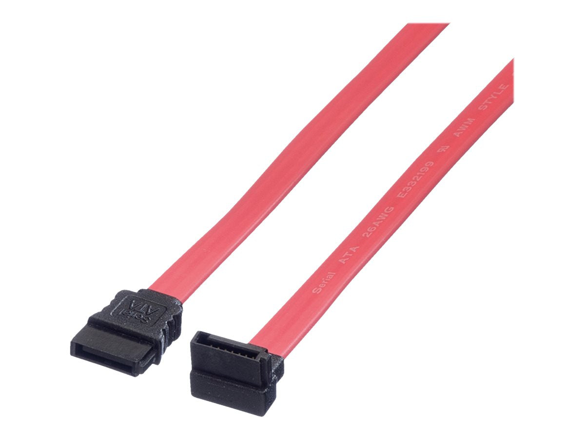 ROLINE Internes HDD-Kabel SATA 3,0 Gbit/s gewinkelt 0,5m - Detailansicht
