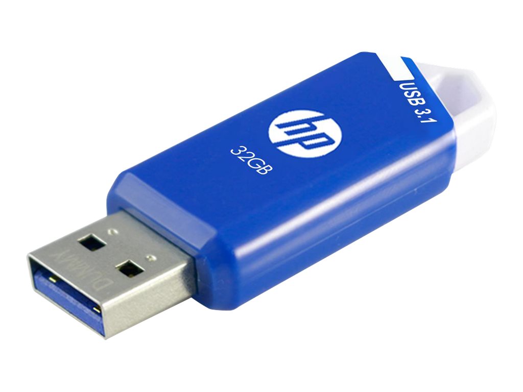 HP x755w USB Stick 32GB im Einsatz