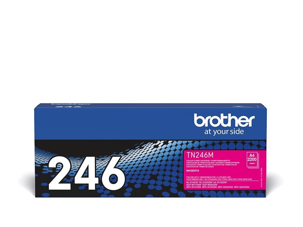 BROTHER TN246M Toner magenta Verpackung