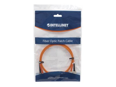 INTELLINET LWL Kabel ST/SC OM1 5m orange Vorderansicht