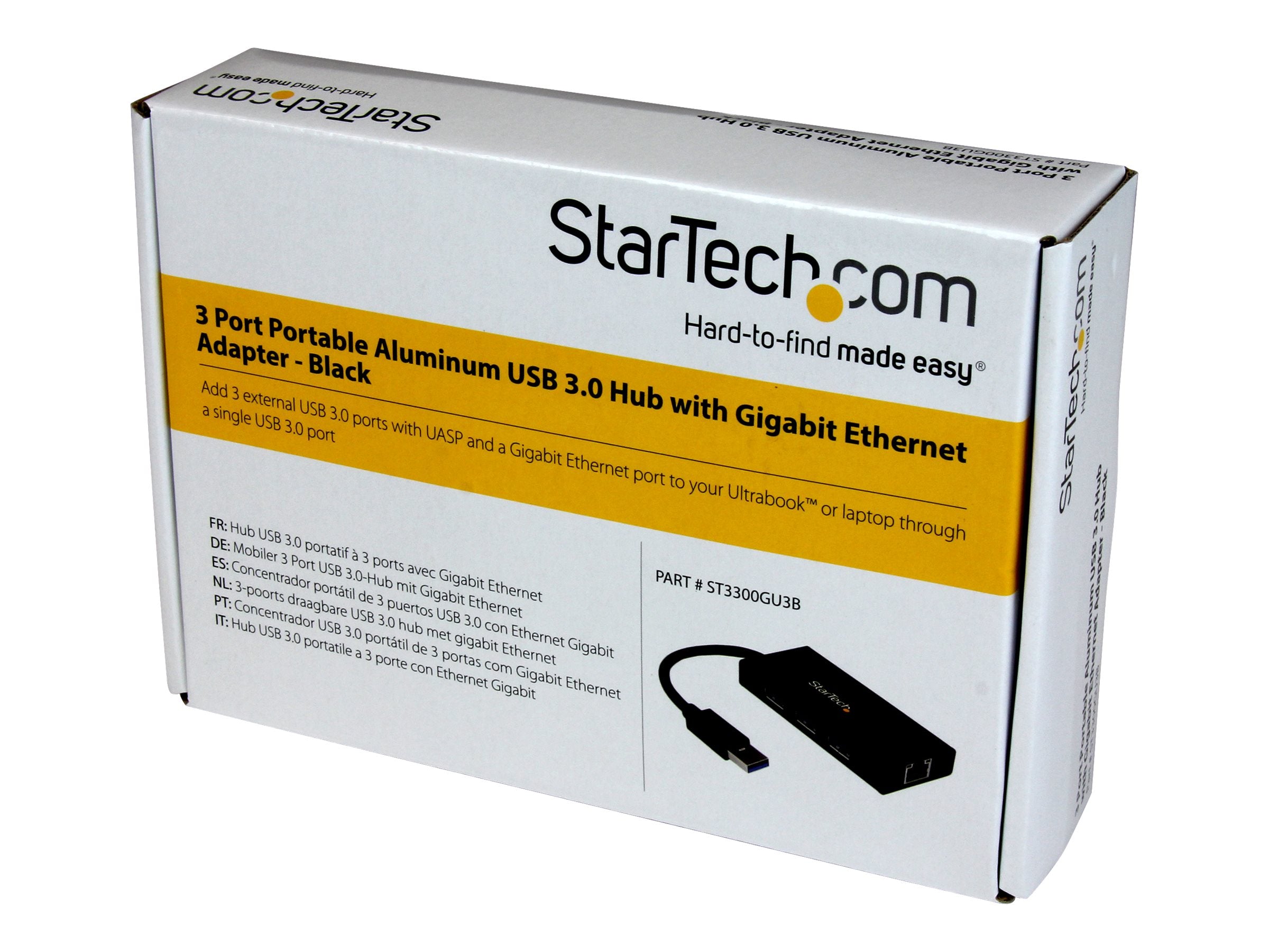STARTECH.COM ST3300GU3B USB 3.0 Hub Detailansicht