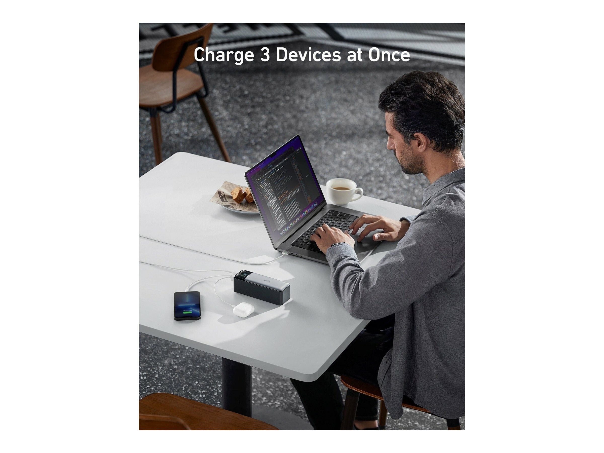 ANKER 737 PowerBank GaNPrime Detailansicht