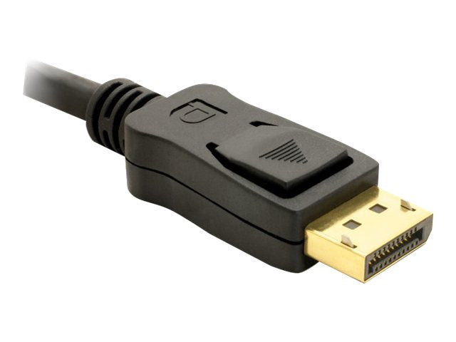 DELOCK Kabel Displayport St-St. Gold 1m Vorderansicht
