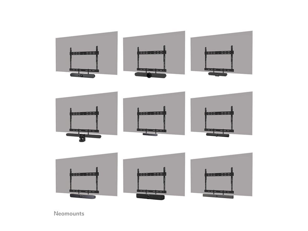 NEOMOUNTS Videobar kit VESA max 10 kg - Vorderansicht