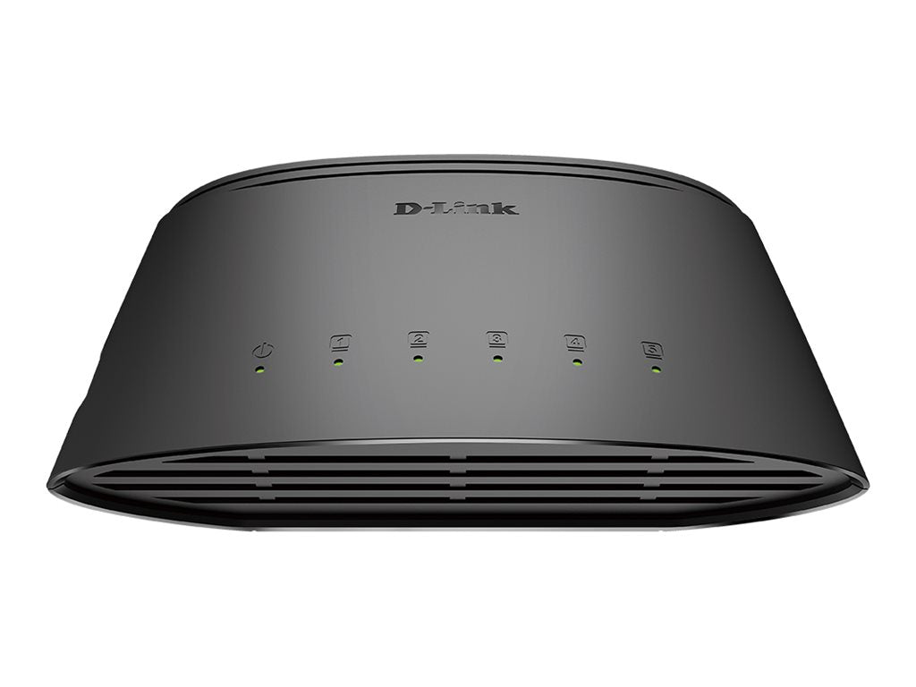D-LINK DGS-1005D 5-Port Layer 2 unmanaged Gigabit Switch Vorderansicht