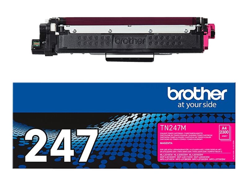BROTHER Magenta high yield toner TN247M Verpackung