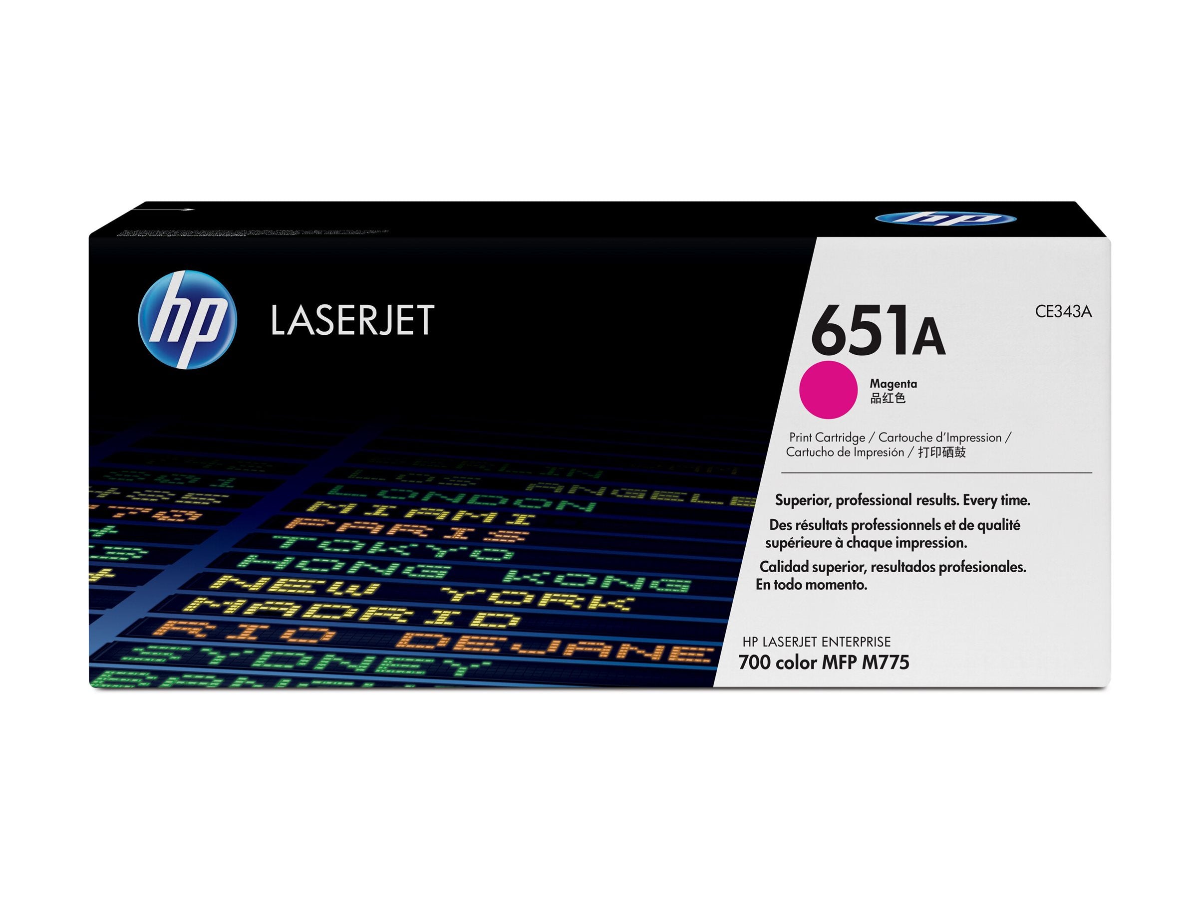HP 651A Original Toner magenta Detailansicht