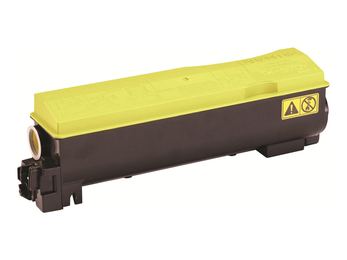 KYOCERA TK-570 Toner gelb Vorderansicht