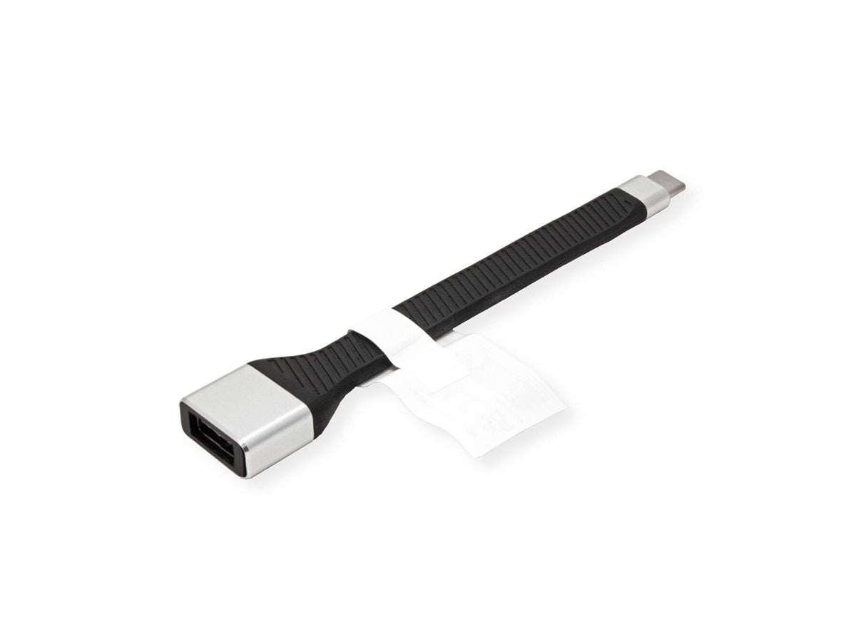 ROLINE USB 3.2 Gen 2 Silikonkabel C-A ST/BU 10Gbit/s Detailansicht