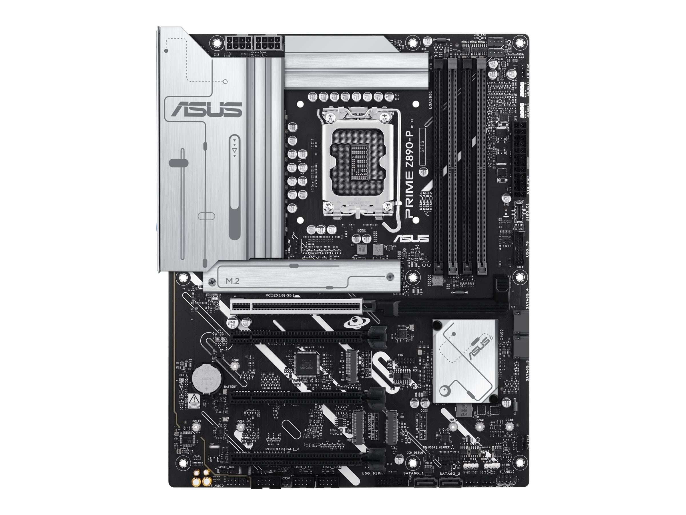 ASUS PRIME Z890-P LGA1851 DDR5 ATX MB Vorderansicht