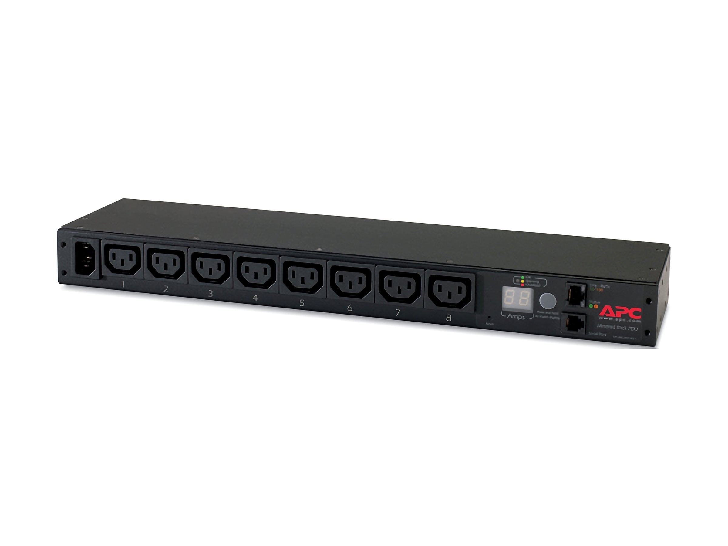 APC Rack PDU Metered 1U 10A 230V 8C13 Vorderansicht