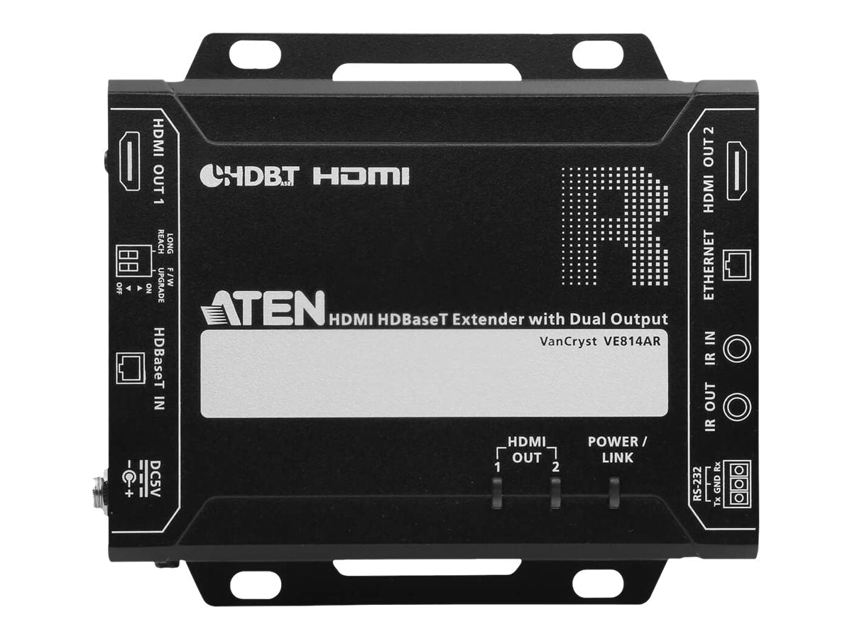 ATEN VE814AR HDMI HDBaseT Empfänger Vorderansicht