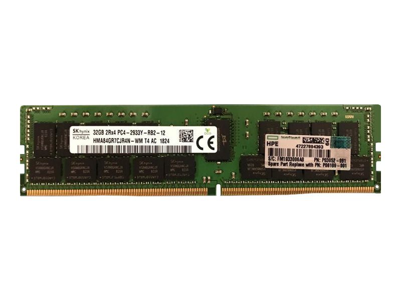HPE 32GB 2Rx4 PC4-2933Y-R Smart Kit Vorderansicht