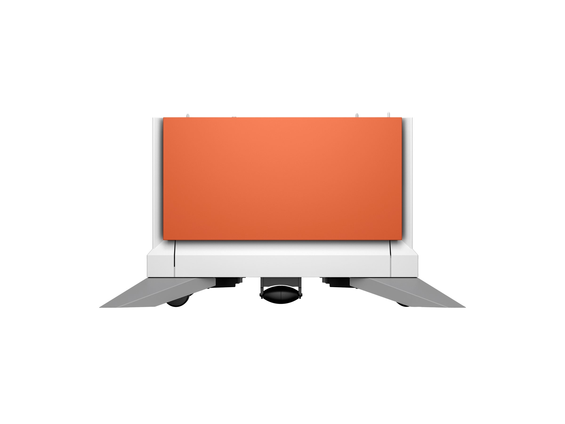 HP Clr LJ Red 2100 Sht HC Tray/Stand Vorderansicht