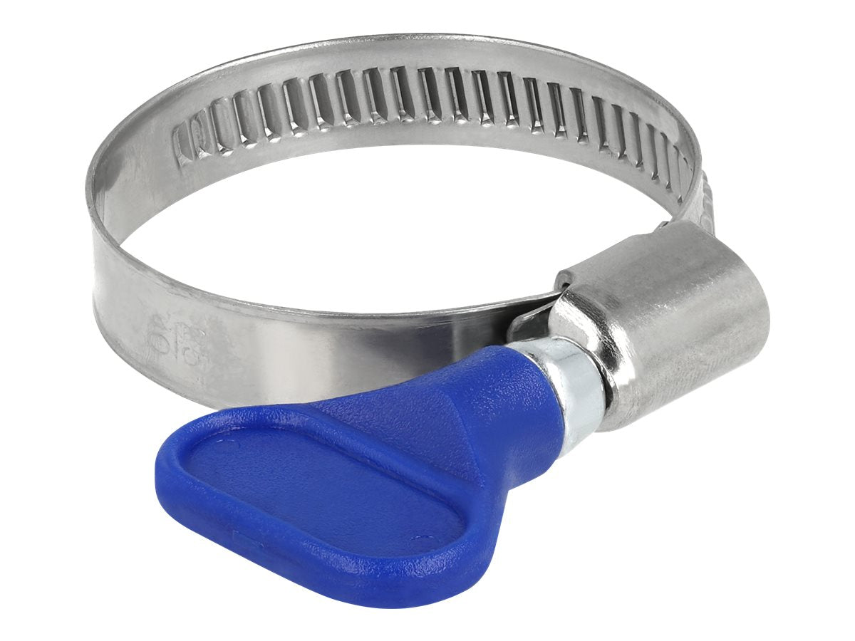 DELOCK Schlauchschelle Edelstahl 400 SS Vorderansicht
