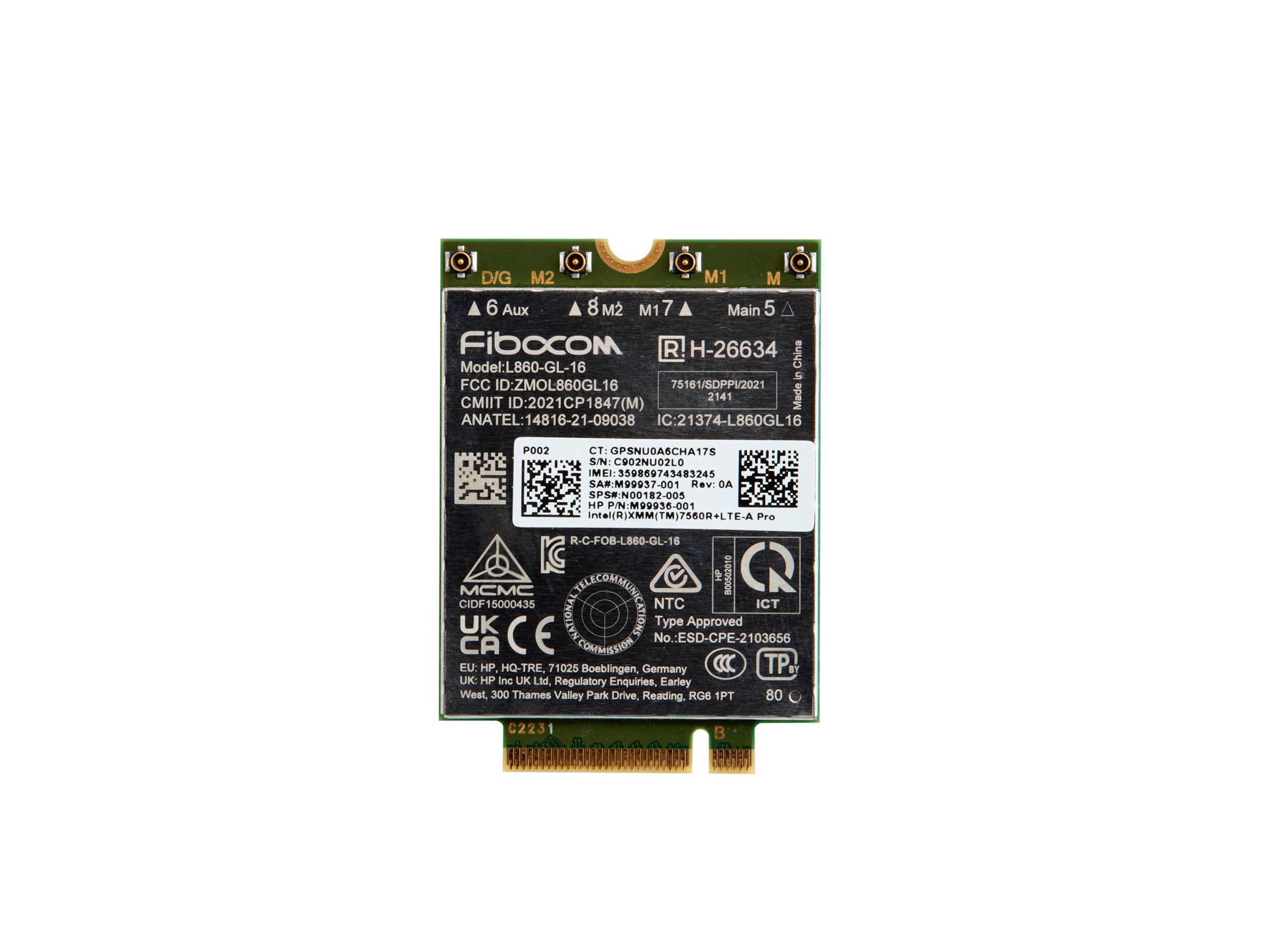 HP 4G LTE-AP WWAN Verpackung