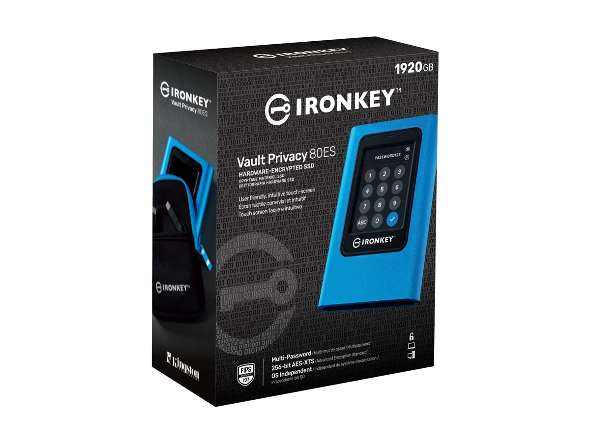 KINGSTON 1920GB IronKey Vault Privacy 80 Verpackung