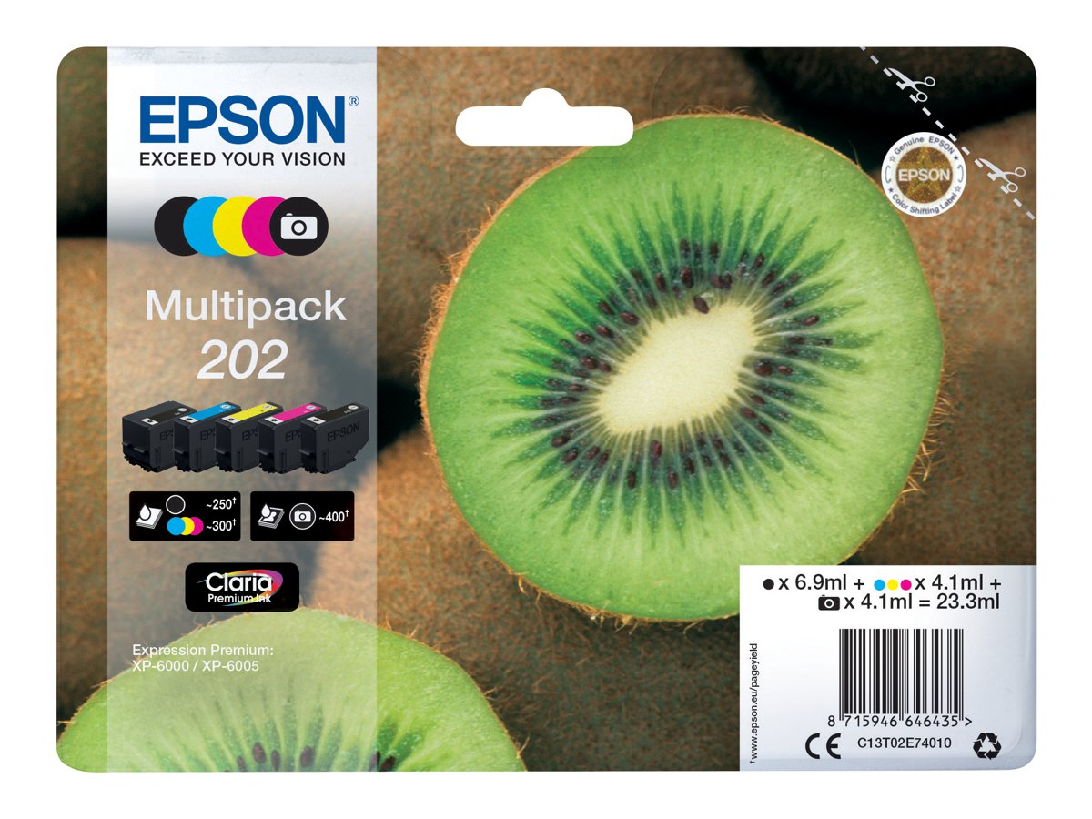EPSON 1LB Multipack 5-farbig Tintenpatrone Seitenansicht