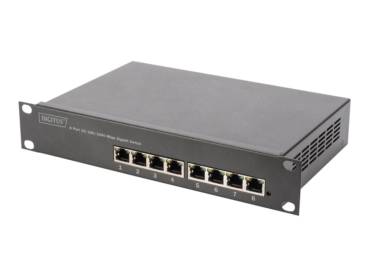 DIGITUS DN-95331 L2 managed Gigabit Ethernet PoE Switch Verpackung