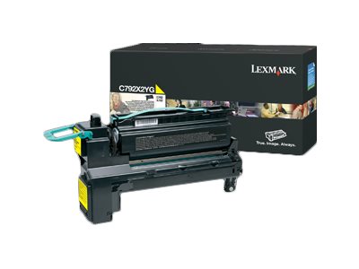 LEXMARK C792 Toner gelb Standardkapazität 20.000 Seiten 1er-Pack