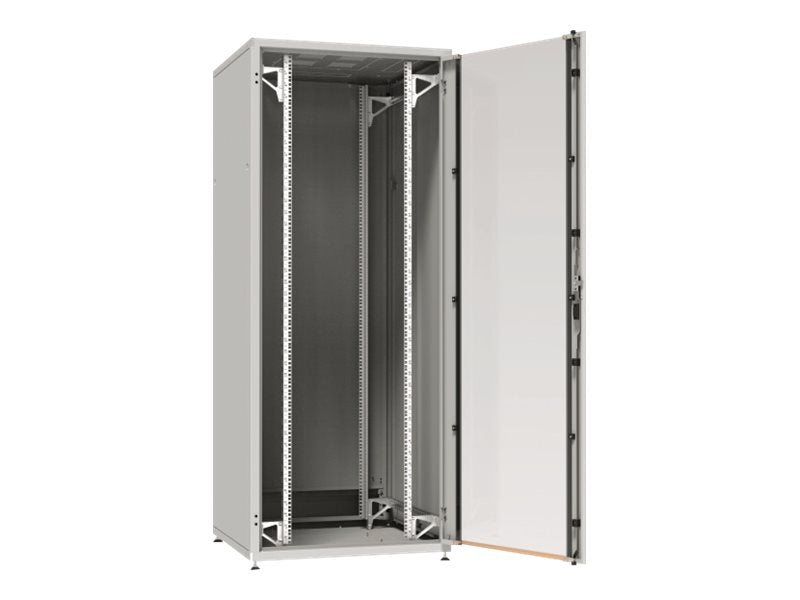 EFB 48,3cm 19Zoll Netzwerkschrank PRO SERIE 47HE 800X1200 RAL 7035 GRAU Seitenansicht