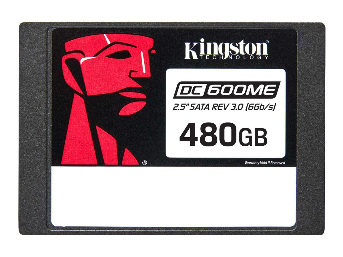 KINGSTON 480GB DC600ME Mixed-Use SATA SSD Vorderansicht