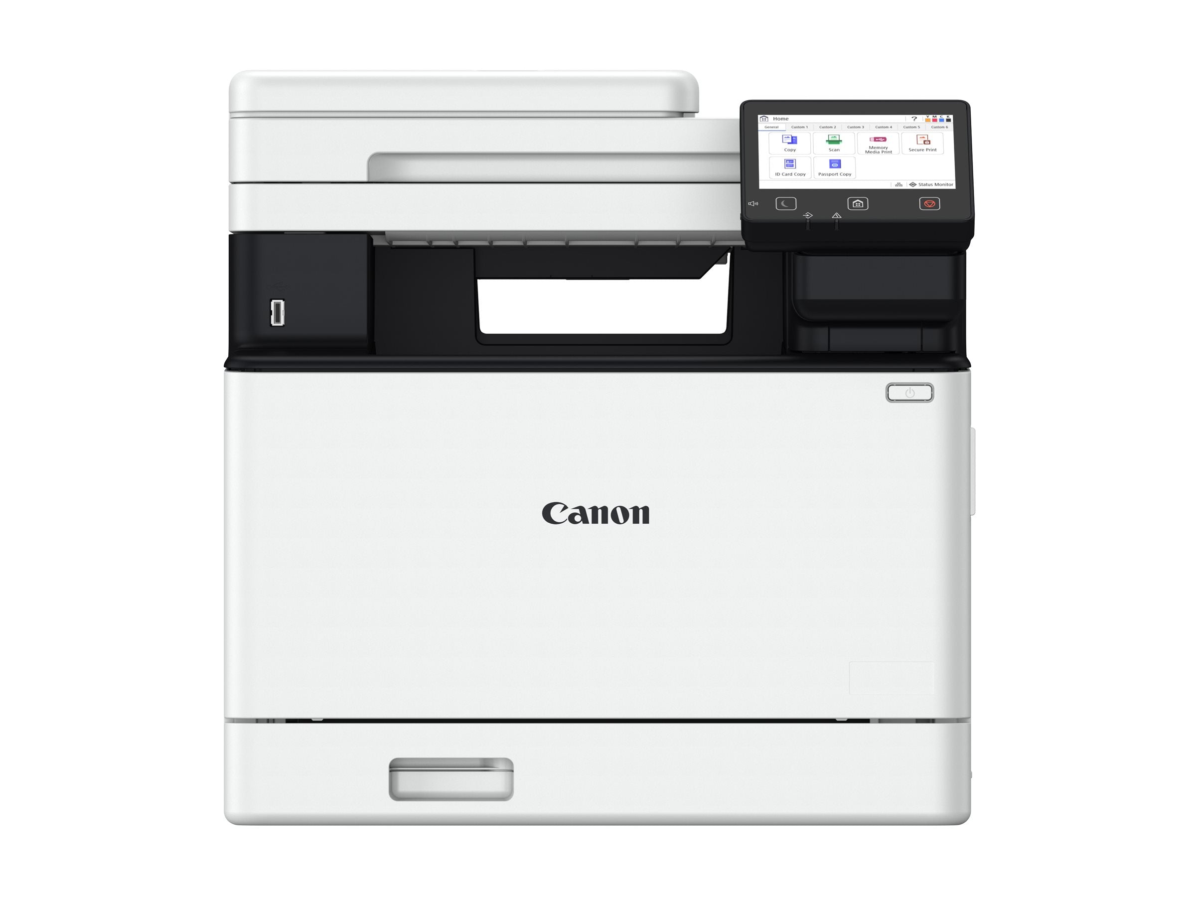 Seitenansicht des CANON MF752Cdw II Laser Multifunction Printer