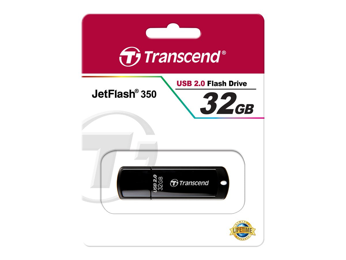 TRANSCEND 32GB USB Stick JETFLASH 350 - Verpackung