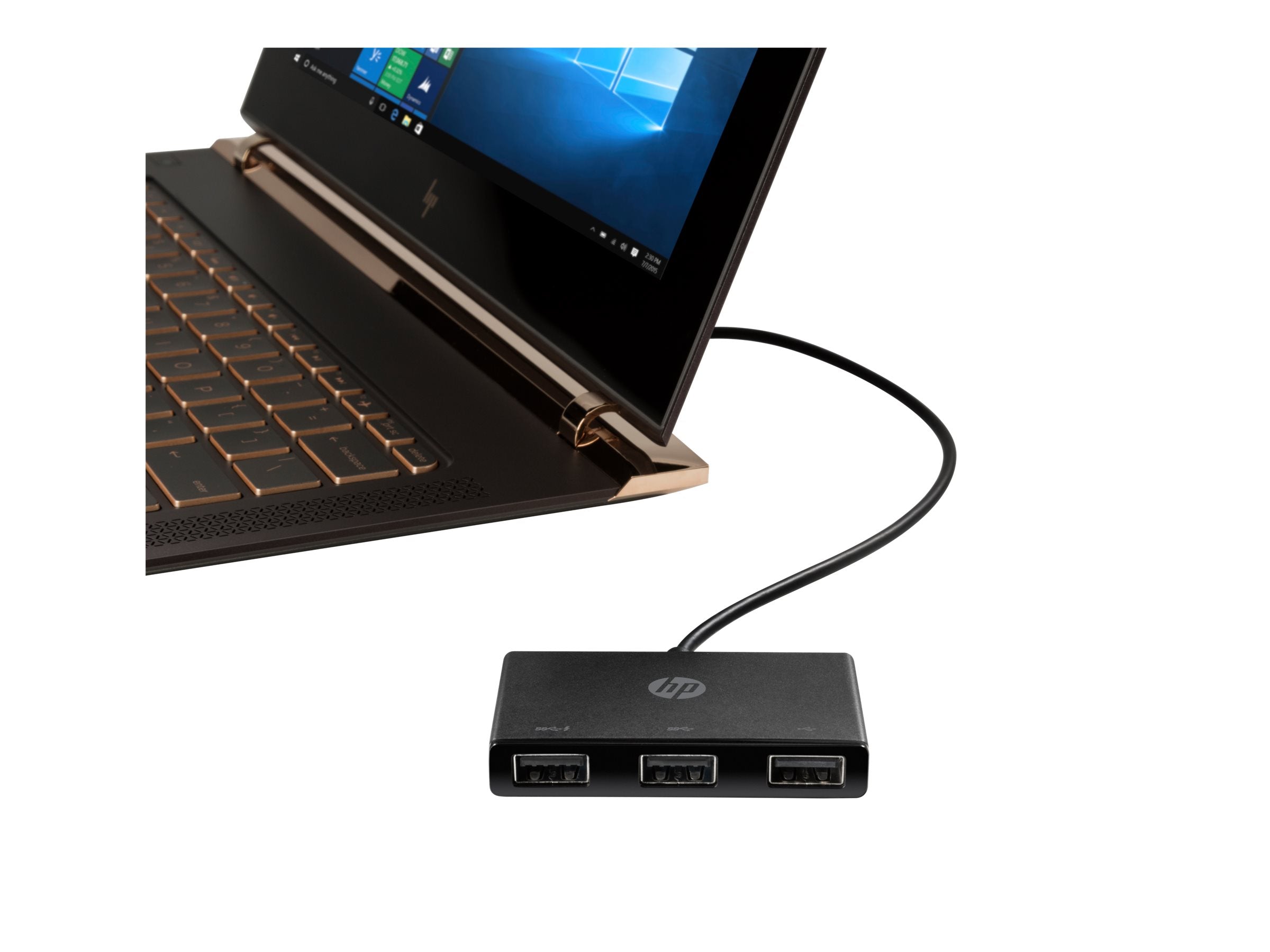 HP USB-C to USB-A Hub Verpackung